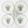 Mrs. Alice Blue Tulip Dinner Plates (Set Of 4)