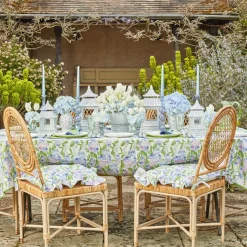 Mrs. Alice Blue Tulip Dinner Plates (Set Of 4)