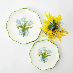 New Mrs. Alice Blue Tulip Starter Plate