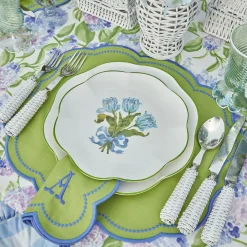 New Mrs. Alice Blue Tulip Starter Plate