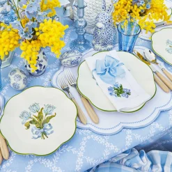 Sale Mrs. Alice Blue Tulip Starter Plates (Set Of 4)