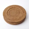Hot Mrs. Alice Brown Rattan Charger Plates (Set Of 4)