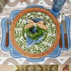 Hot Mrs. Alice Brown Rattan Charger Plates (Set Of 4)