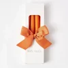 Hot Mrs. Alice Burnt Orange Candles (Set Of 8)