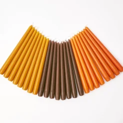 Hot Mrs. Alice Burnt Orange Candles (Set Of 8)