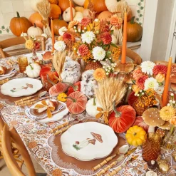 Hot Mrs. Alice Burnt Orange Candles (Set Of 8)
