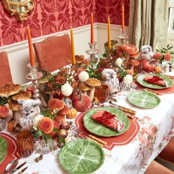 New Mrs. Alice Burnt Orange Napkins (Set Of 4)