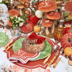 New Mrs. Alice Burnt Orange Napkins (Set Of 4)