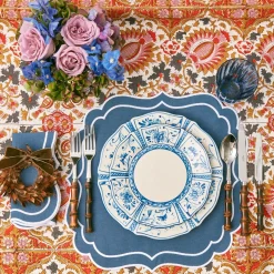 Outlet Mrs. Alice Cadiz Hand Painted Starter Plates (Set Of 4)