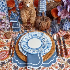 Outlet Mrs. Alice Cadiz Hand Painted Starter Plates (Set Of 4)