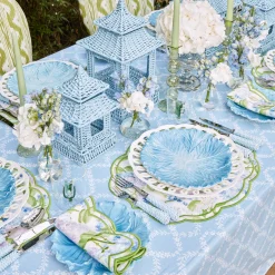 Mrs. Alice Camilla Hydrangea Placemats & Napkins (Set Of 4)