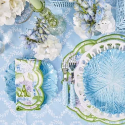 Mrs. Alice Camilla Hydrangea Placemats & Napkins (Set Of 4)