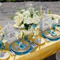 New Mrs. Alice Camille Azure Candle Set (Yellow)