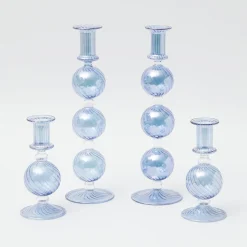 New Mrs. Alice Camille Azure Candle Set (Yellow)