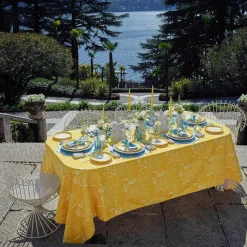 New Mrs. Alice Camille Azure Candle Set (Yellow)