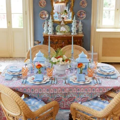 Online Mrs. Alice Camille Azure Candle Set (Blue)