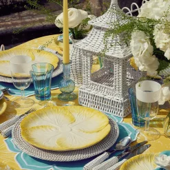 Hot Mrs. Alice Camille Azure Candle Set (Yellow)