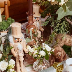 Hot Mrs. Alice Camille Chestnut Candle Holders (Pair)