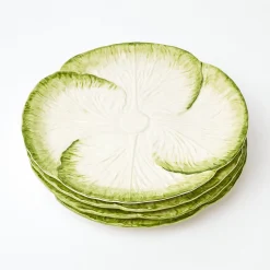 Best Mrs. Alice Capri Lettuce Dinner & Starter Plate (Set Of 8)