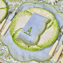 Online Mrs. Alice Capri Lettuce Dinner & Starter Plate (Set Of 8)