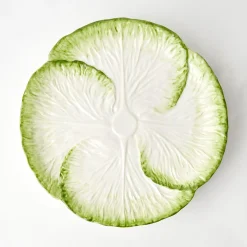 Clearance Mrs. Alice Capri Lettuce Dinner Plate (Set Of 4)