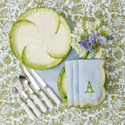 Clearance Mrs. Alice Capri Lettuce Dinner Plate (Set Of 4)