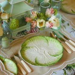 New Mrs. Alice Capri Lettuce Dinner Plate (Set Of 4)