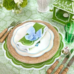 Clearance Mrs. Alice Cecily Green Napkins (Set Of 4)