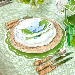 Clearance Mrs. Alice Cecily Green Napkins (Set Of 4)