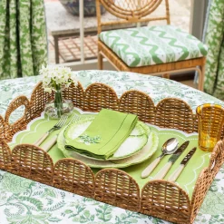 Sale Mrs. Alice Cecily Green Tray Liner