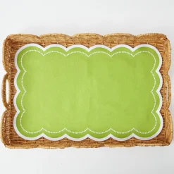 Hot Mrs. Alice Cecily Green Tray Liner