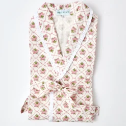 Mrs. Alice Children's Pink Bouquet Dressing Gown