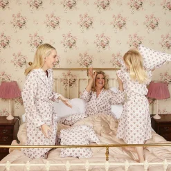 Hot Mrs. Alice Children's Pink Bouquet Dressing Gown