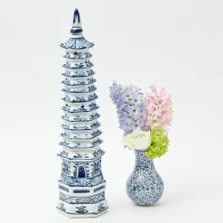 Discount Mrs. Alice Chinoiserie Porcelain Pagoda