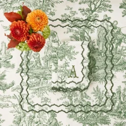 New Mrs. Alice Chloe Toile Tablecloth