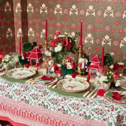 Online Mrs. Alice Christmas Garland Tablecloth