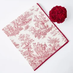 Clearance Mrs. Alice Claudette Toile Tablecloth