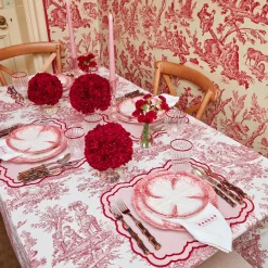 Clearance Mrs. Alice Claudette Toile Tablecloth