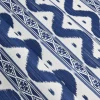 Discount Mrs. Alice Cobalt Blue Ikat Stripe Fabric