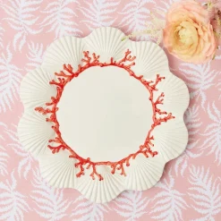 New Mrs. Alice Coral Dinner Plate
