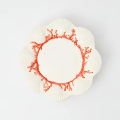 Discount Mrs. Alice Coral Dinner Plates (Set Of 4)