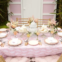 Sale Mrs. Alice Coral Linen Napkins (Set Of 4)