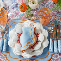 Sale Mrs. Alice Coral Starter Plates (Set Of 4)
