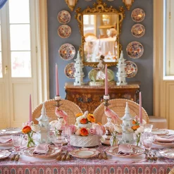 Online Mrs. Alice Coral Tulip Water Glass (Set Of 4)