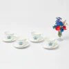 Outlet Mrs. Alice Coronation Breakfast Cup & Saucer (Set Of 4)