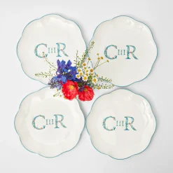 Hot Mrs. Alice Coronation Dinner Plates (Set Of 4)