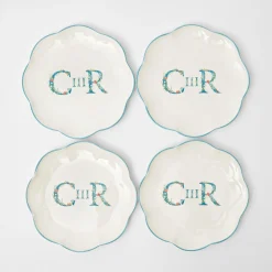 Hot Mrs. Alice Coronation Dinner Plates (Set Of 4)