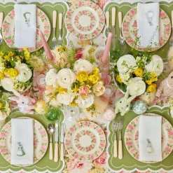 Outlet Mrs. Alice Dahlia Garland Dinner & Starter Plates (Set Of 8)