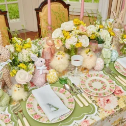 Outlet Mrs. Alice Dahlia Garland Dinner & Starter Plates (Set Of 8)