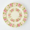 Best Mrs. Alice Dahlia Garland Dinner Plate